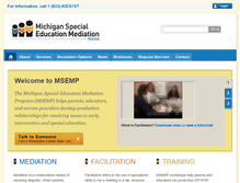 Tablet Screenshot of msemp.cenmi.org